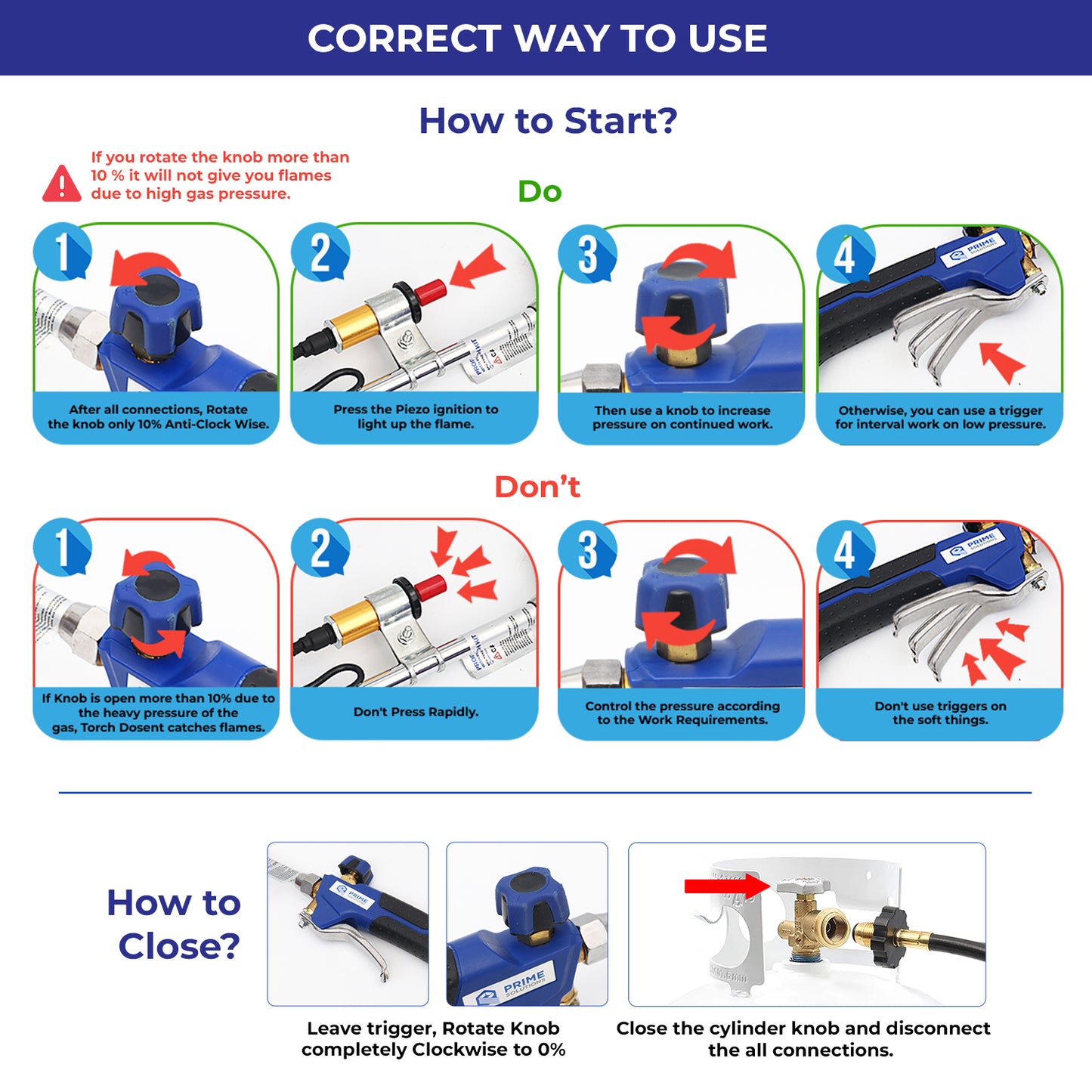 800,000 BTU Propane Torch Weed Burner Kit, Blow Torch with Self Igniter and Flame Control, Heavy Duty Flamethrowe, Roof Asphalt, Ice Snow, Road Marking