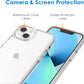 Transparent Crystal Clear Shockproof TPU Back Cover Soft Silicone iPhone 13 Case