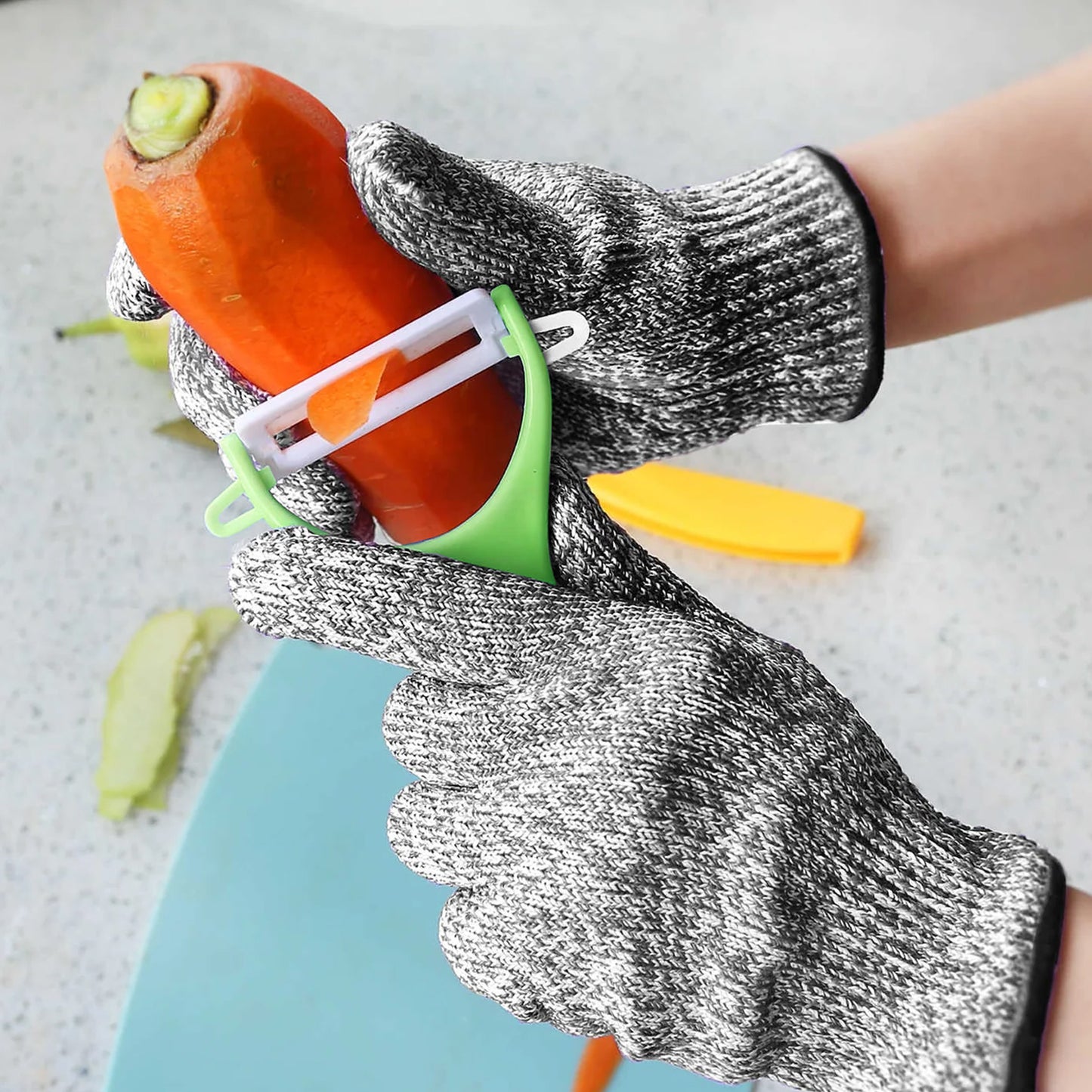 18PCS Montessori Kitchen Cooking Safe Knives Set Cutting Fruit Vegetable