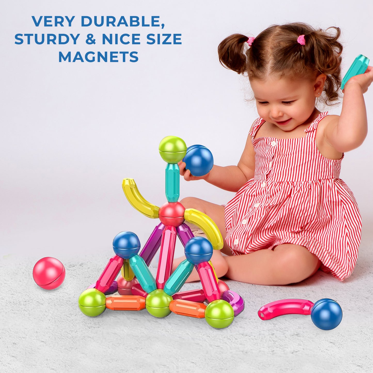 25pcs Educational Magnetic Building Blocks Kids Learning Toys Children Gift Play