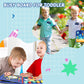 Toddler Montessori Learning Busy Board Sensory Toys 1-6 Year Kids, Blue, 3 Pages