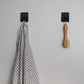 Adhesive Wall Hooks Waterproof Stainless Steel Hooks for Hanging Coat, Hat, Towel Robe Hook Rack Wall Mount- Bathroom and Bedroom 4-Packs