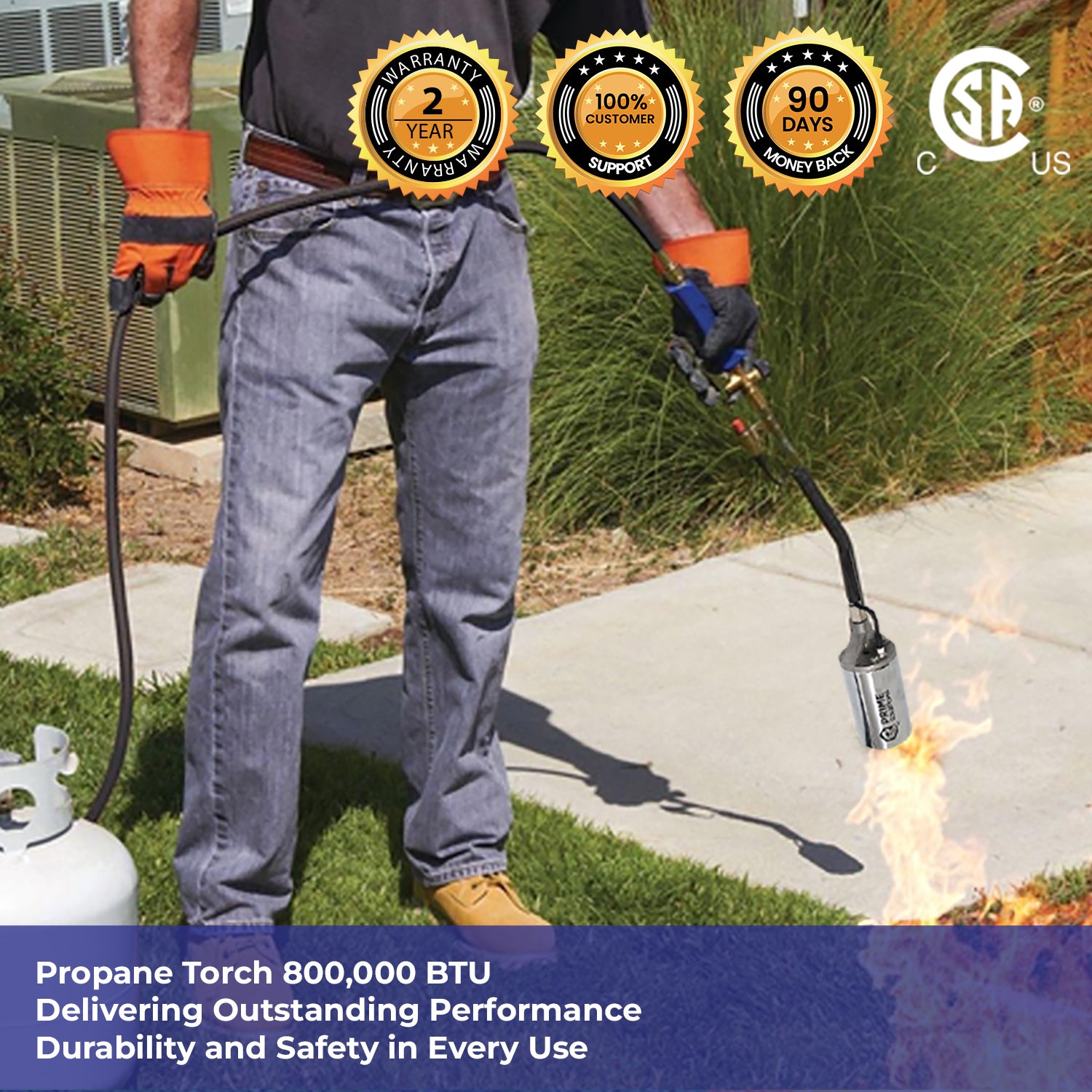 Propane deals driveway torch