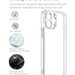 Transparent Crystal Clear Shockproof Soft TPU Back Cover iPhone 13 Pro Case