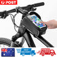 Bicycle Waterproof Front Frame Bag Top Tube Handlebar Bag and Phone Mount - New